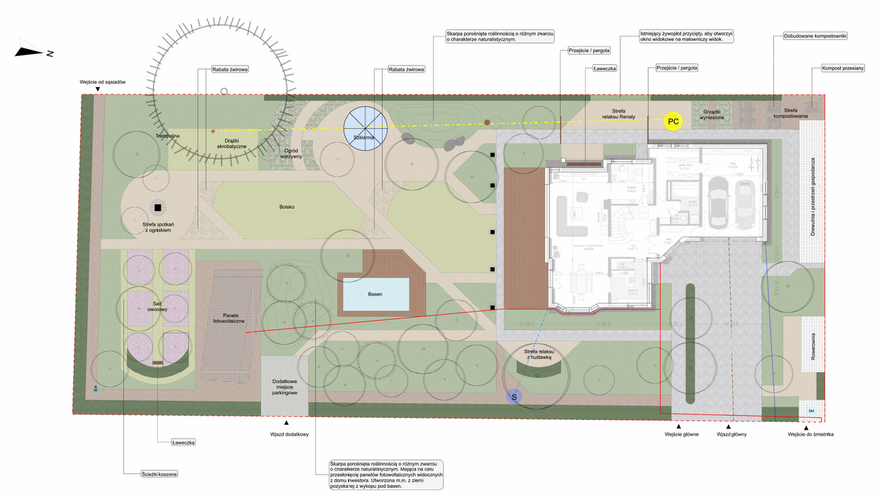 Koncepcja zagospodarowania terenu